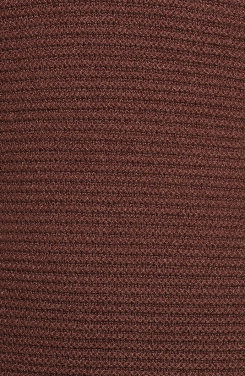 Petal & Pup Darya Cotton Blend Halter Sweater Dress, Alternate, color, Cocoa