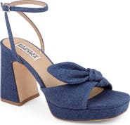 Badgley Mischka Collection Yuki Ankle Strap Platform Sandal