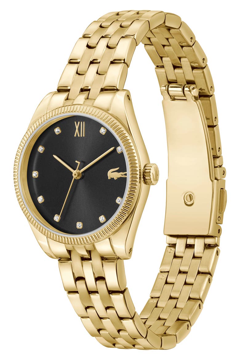 Parisienne Bracelet Watch, 30mm, Alternate, color, BLACK