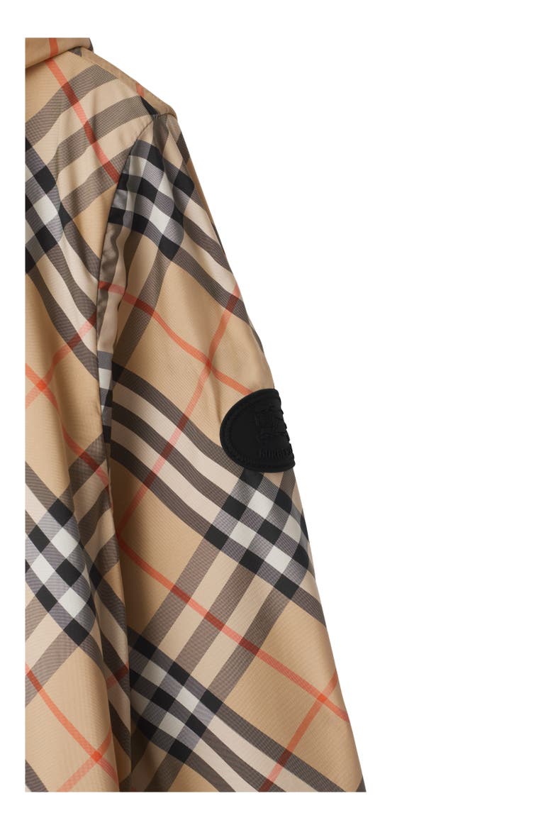 Check Salcombe Hooded Jacket, Alternate, color, Sand beige