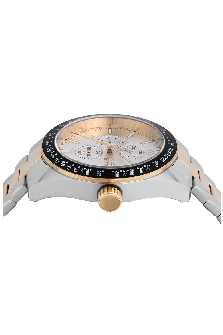 48861 Aviator Watch, Alternate, color, SILVER/ TWO TONE