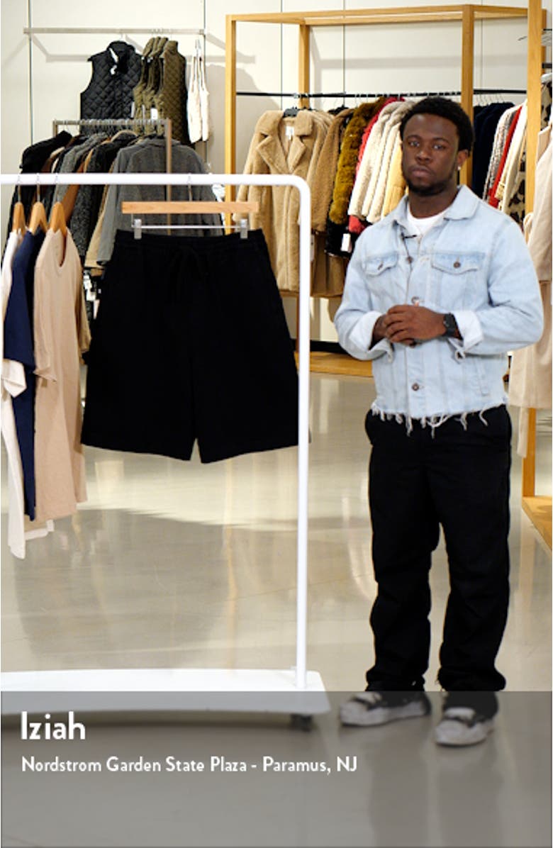 Floyde Relaxed Fit Twill Shorts, sales video thumbnail