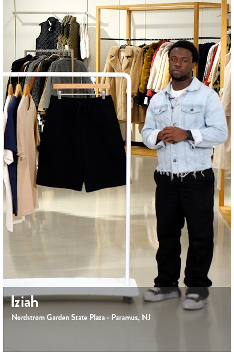 Floyde Relaxed Fit Twill Shorts video