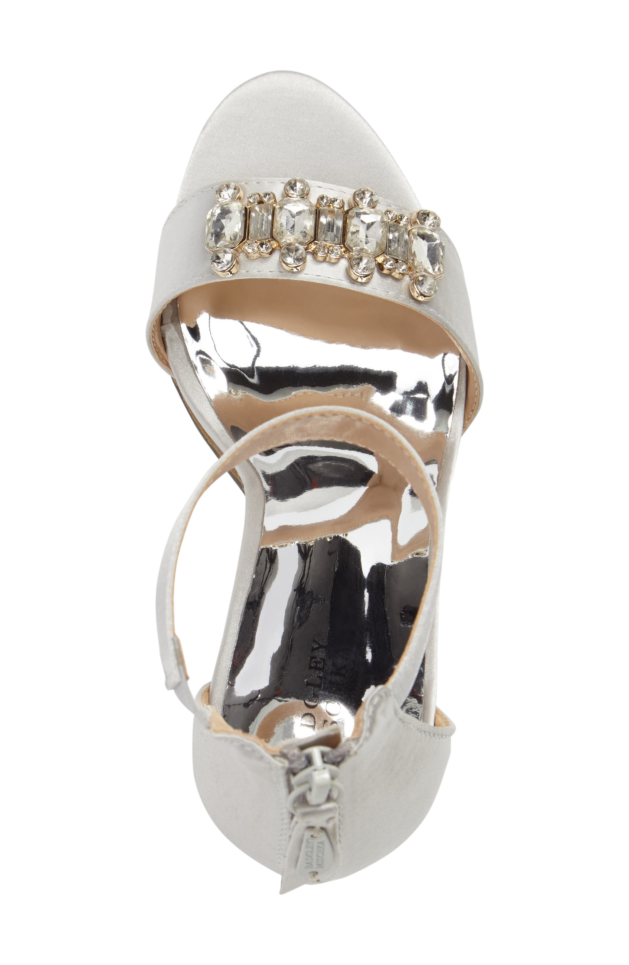 Badgley Mischka Collection Badgley Mischka Kendall Glitterati Sandal, Alternate, color, 