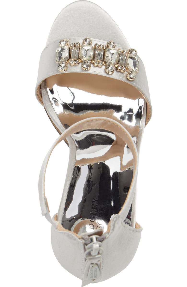 Badgley Mischka Collection Badgley Mischka Kendall Glitterati Sandal, Alternate, color,