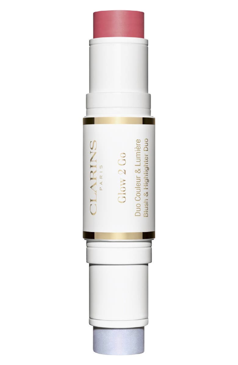 Clarins Glow 2 Go 2-in-1 Blush & Highlighter, Alternate, color, 