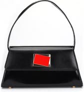 NINETY UNION Patent Faux Leather Handbag