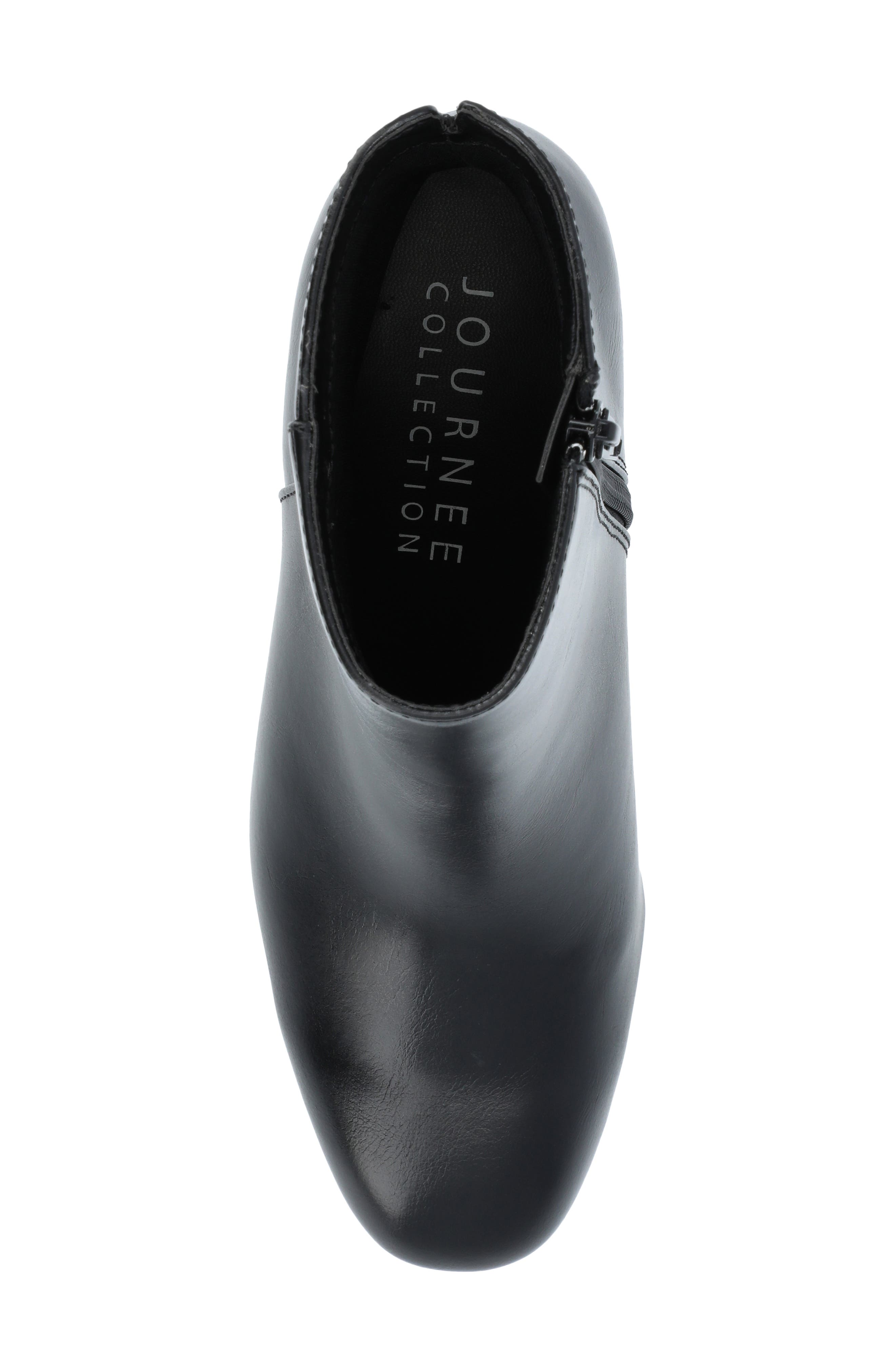 Journee Collection Adria Bootie, Alternate, color, Black
