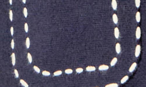 English Factory Stitch Detail Cardigan In Blue