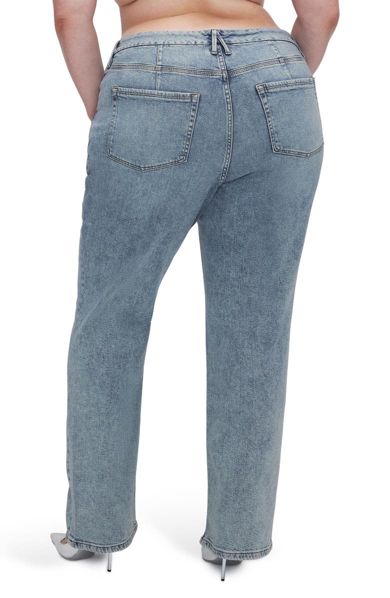 Good American Good Petite '90s Jeans, Alternate, color, Blue690