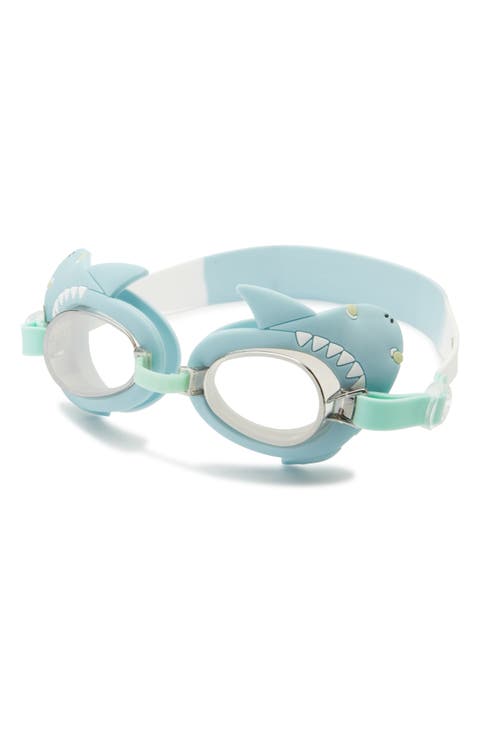 Kids' Salty The Shark Swim Goggles (Kids)