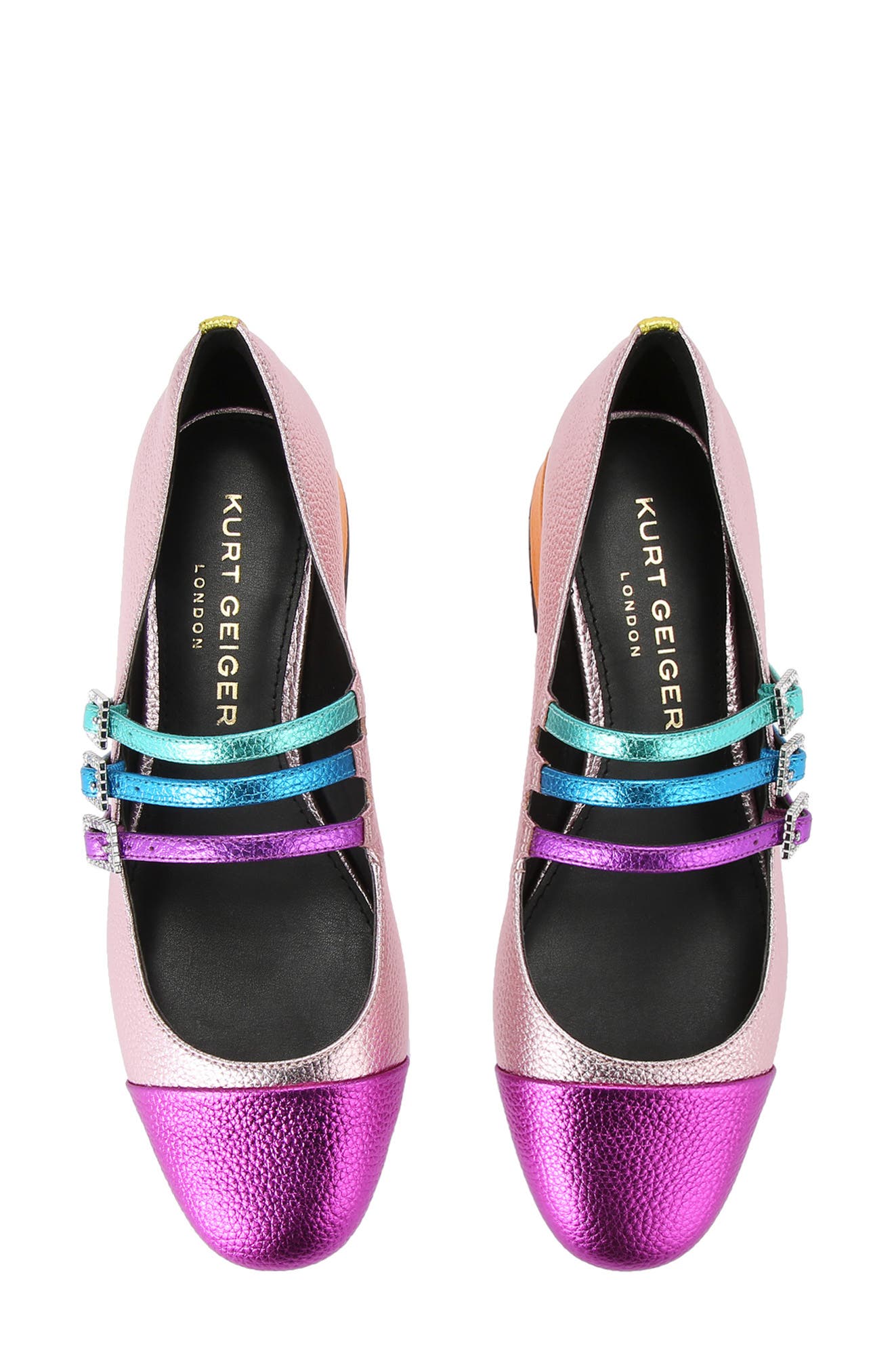 Kurt Geiger London Pierra Mary Jane Flat, Alternate, color, 