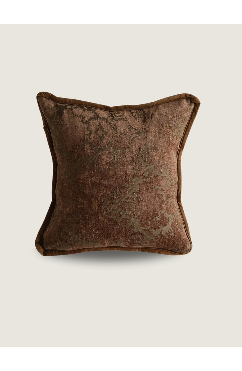 Twenty Third by Deanne Margot Tapestry Pillow, Alternate, color, Beige