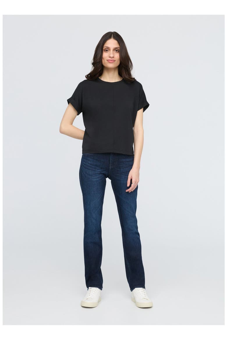 PurePima Dolman Tee, Alternate, color, Black