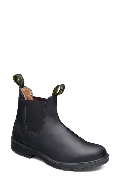 Faux Leather Chelsea Boot (Women)
