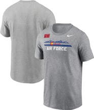 Nike Men's Nike Gray Air Force Falcons APLS Fighting Falcon Collection Rivalry T-Shirt