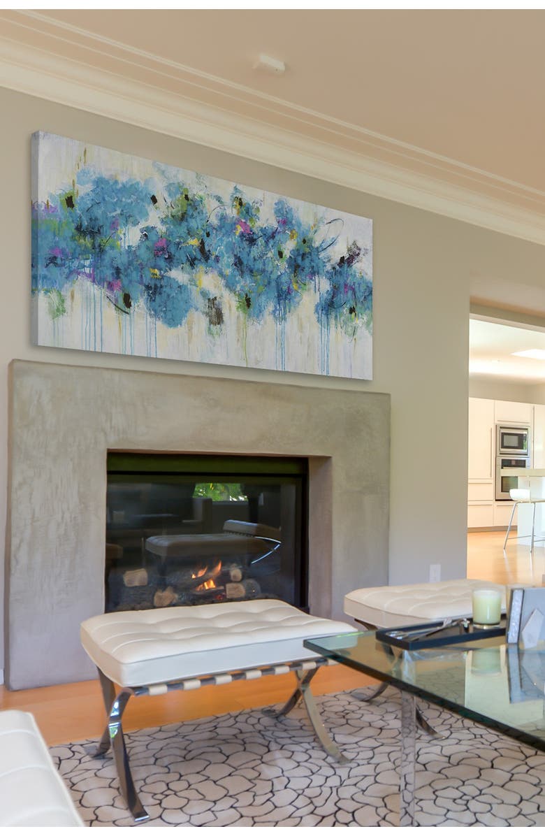 MARMONT HILL Center Piece I-3 Painting Print on Wrapped Canvas - 30" x 60", Alternate, color, 