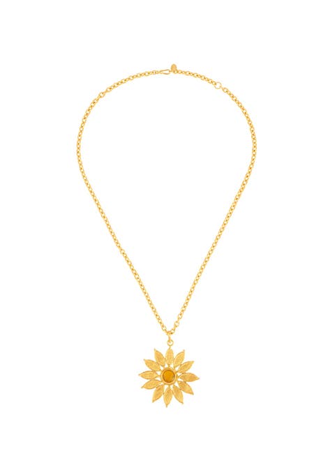 Sunflower Necklace