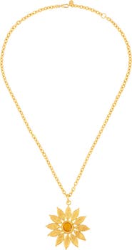 SYLVIA TOLEDANO Sunflower Necklace