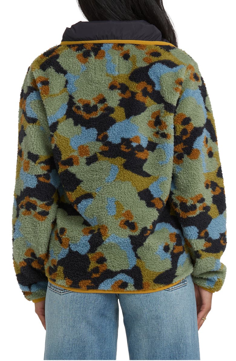 Billabong Switchback Fleece Pullover, Alternate, color, Dark Green