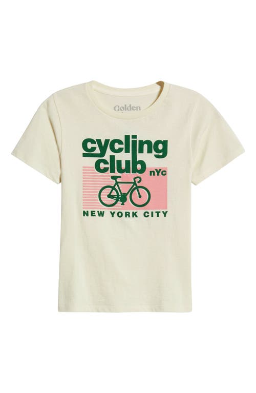 Golden Hour Cycling Club Graphic T-shirt In Marshmallow