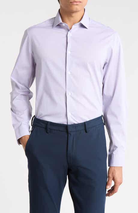 Calvin Klein Slim Fit All-Season Stretch Dress Shirt