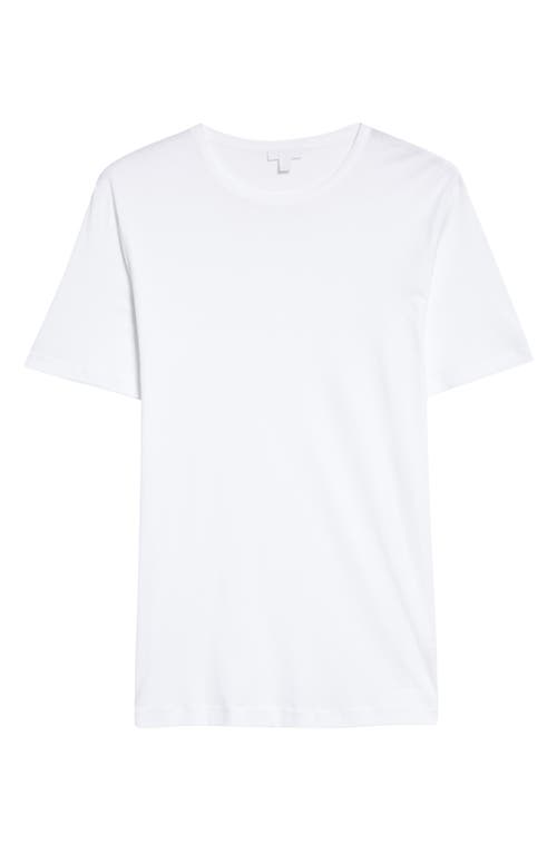 Sunspel Sea Island Cotton T-shirt In White
