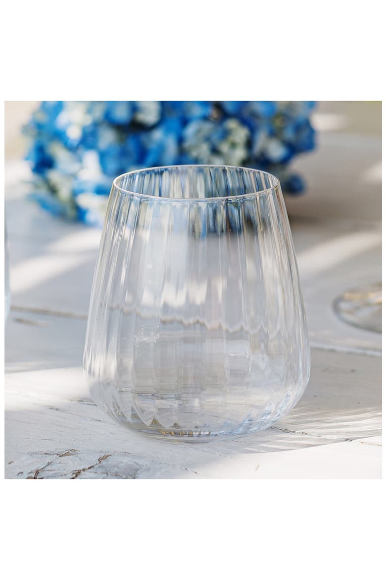 Francesca Double Old Fashioned Glass, Alternate, color, CLEAR