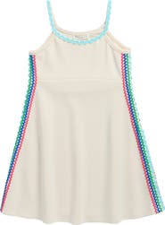 Hannah Banana Kids' Rickrack Fit & Flare Dress