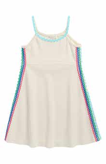 Hannah Banana Kids' Rickrack Fit & Flare Dress