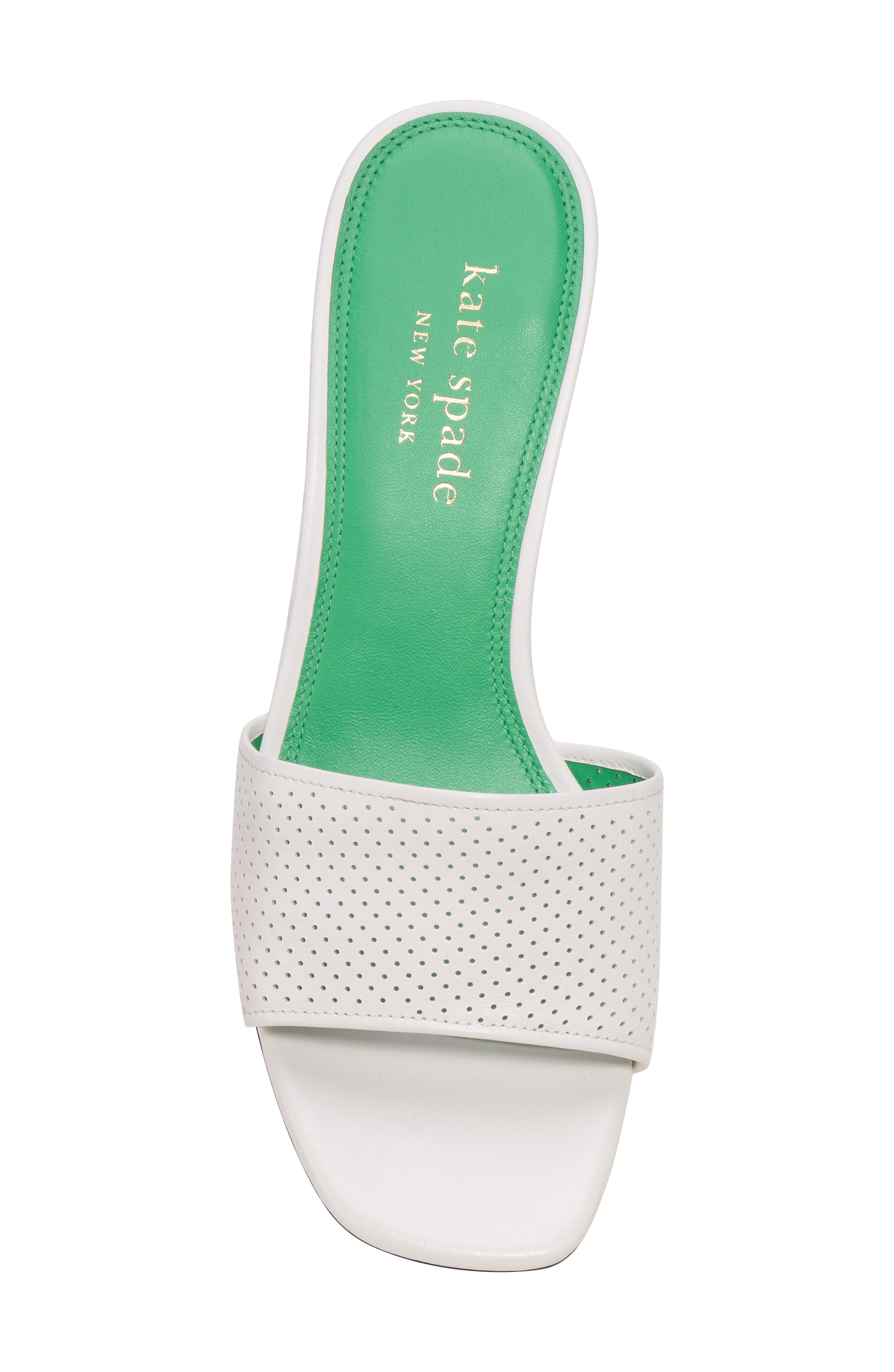 Kate Spade New York tee time kitten heel slide sandal, Alternate, color, 