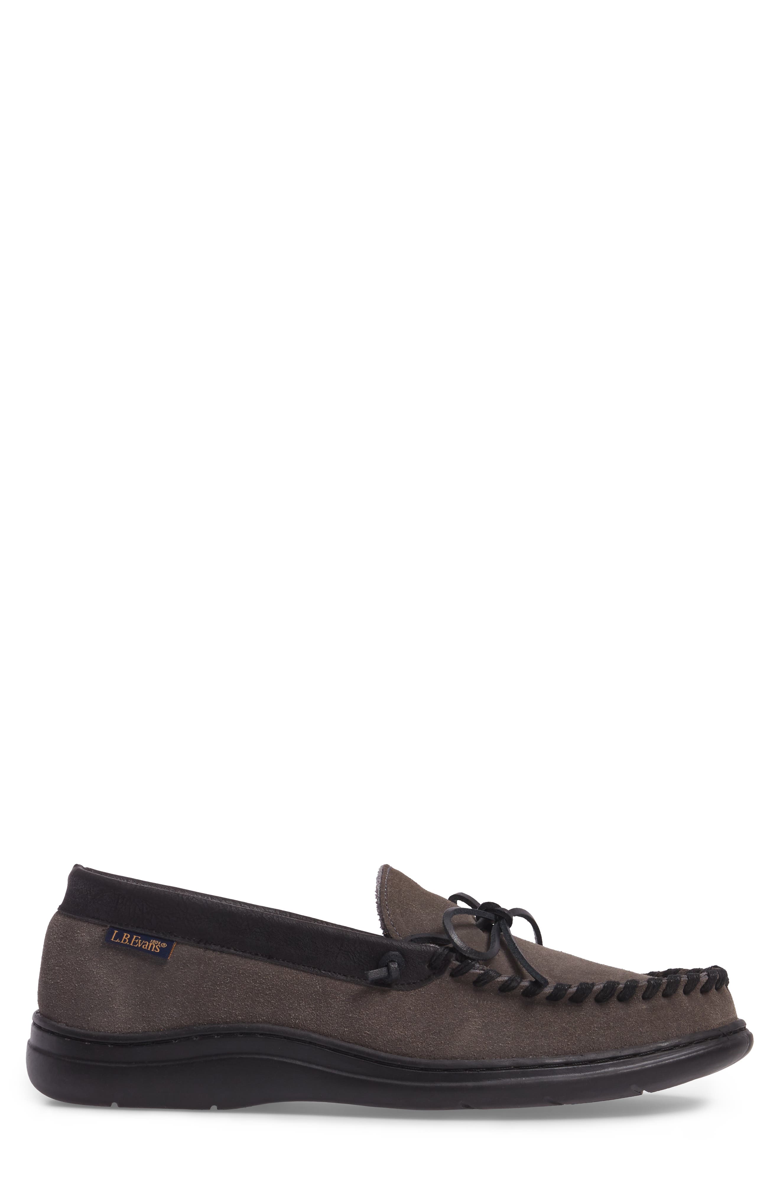 Atlin Water Resistant Driving Shoe, Alternate, color, GREY SUEDE
