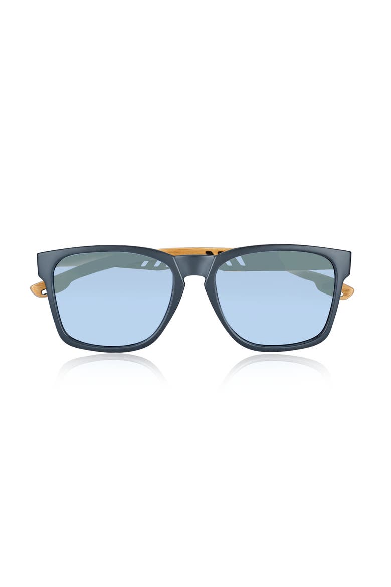 Haven Polarized Sunglasses, Alternate, color, Bamboo/Silver