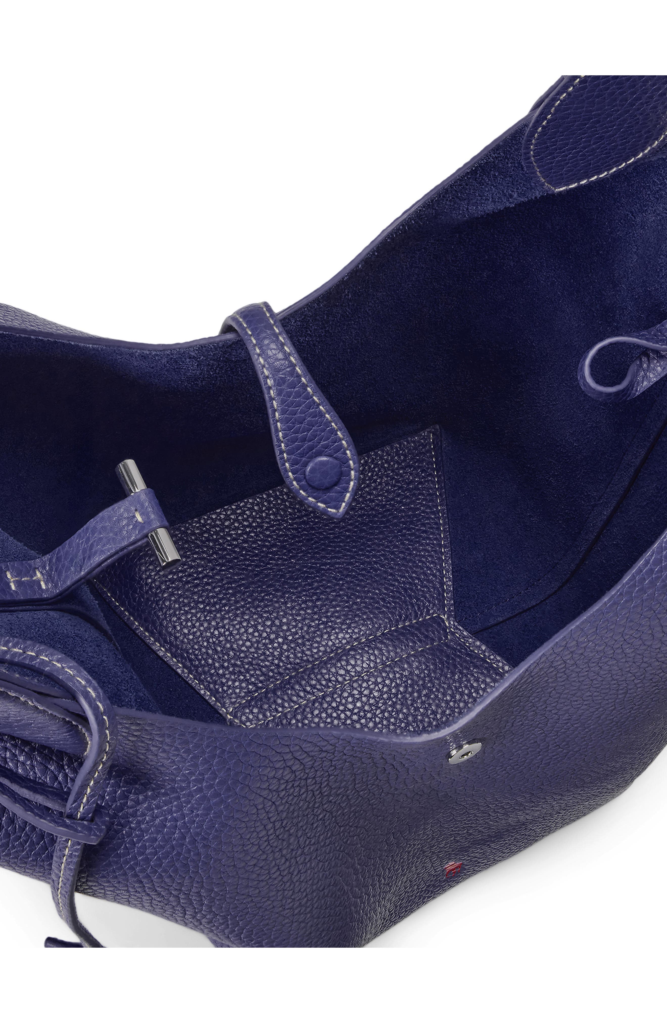 Polo Ralph Lauren Polo Play Leather Tote, Alternate, color, Ink