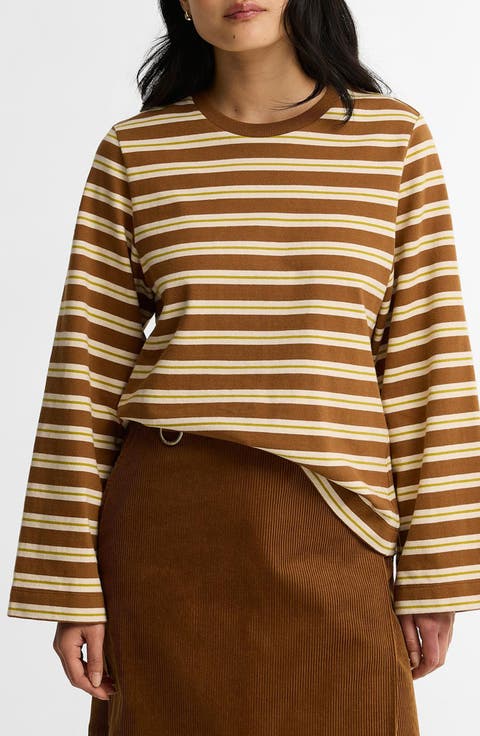 Maplewood Striped Long Sleeve T-Shirt