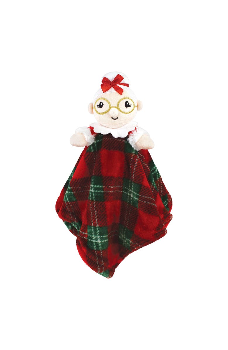 Hudson Baby Triple Pack Comfort Blankets, Alternate, color, Mrs Claus