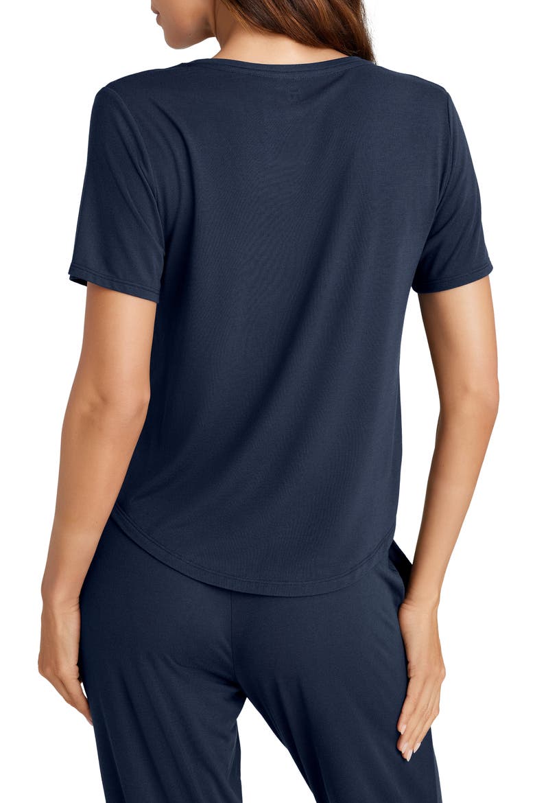 Second Skin Sleep Tee, Main, color, BLUE