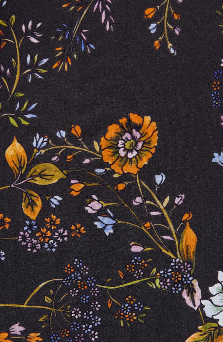 Dolan Kitty Silk Midi Skirt, Alternate, color, 