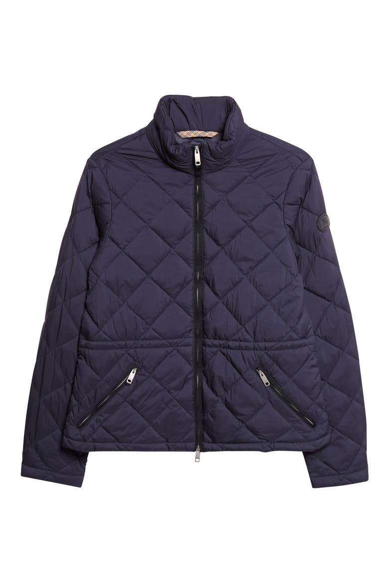 Leacroft Quilted Jacket, Main, color, NAVY