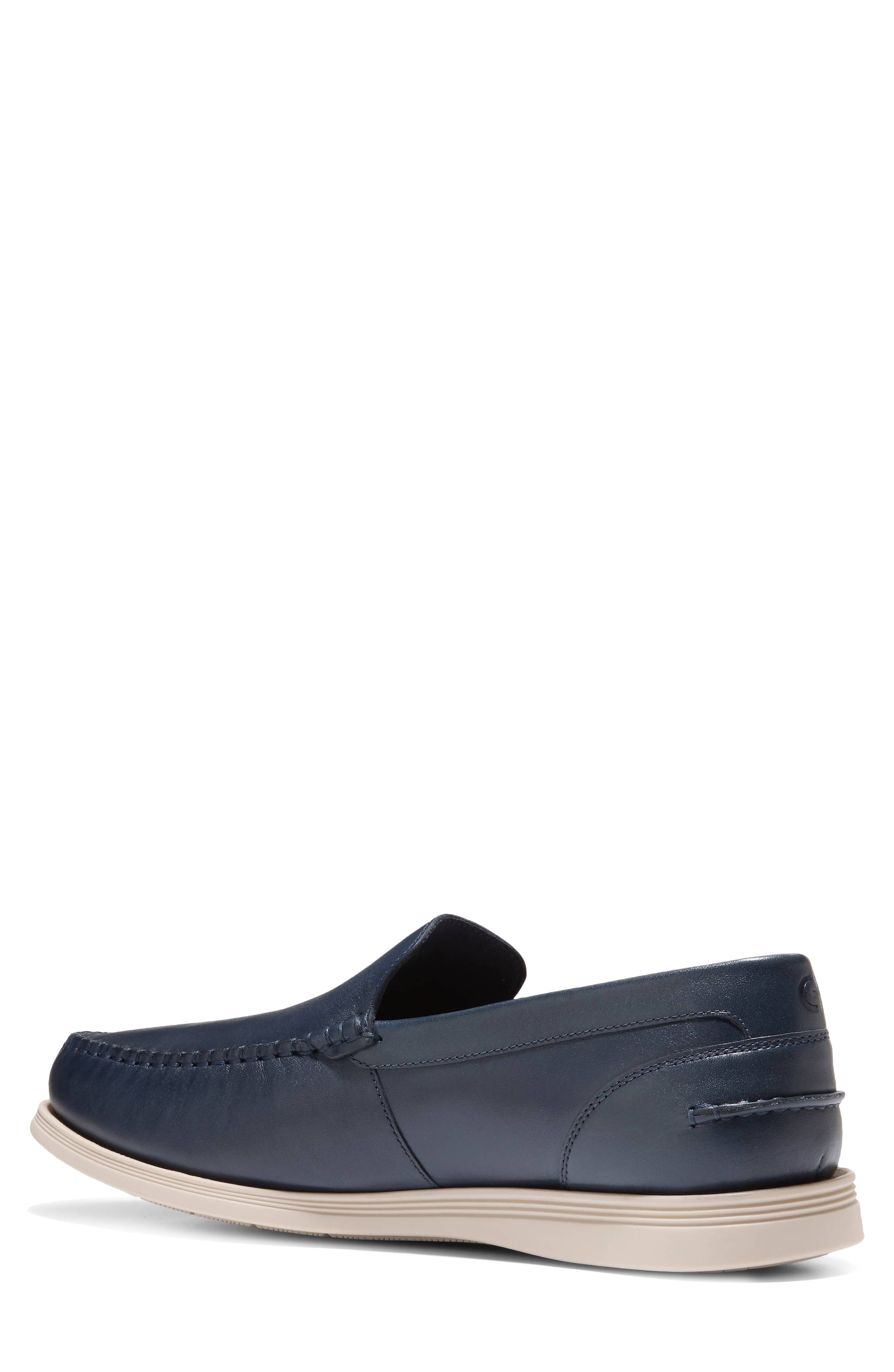 Cole Haan Harwich Venetian Loafer, Alternate, color, Navy Blazer Suede / Angora