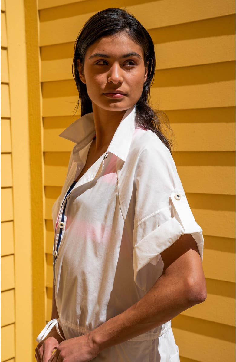 Ansea The Poplin Summer Suit, Alternate, color, White