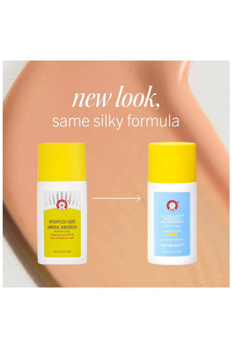 Ultra Light Liquid Mineral Sunscreen with Zinc Oxide SPF 30, Alternate, color, NO COLOR