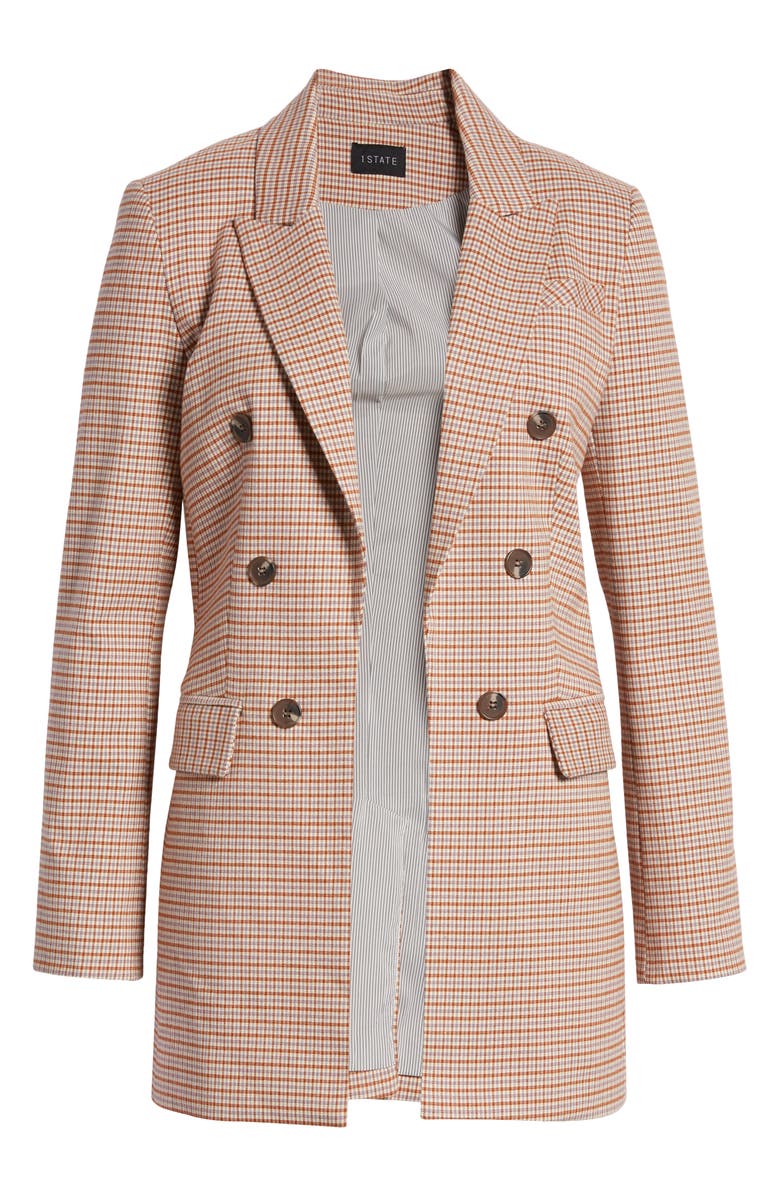 1.STATE Long Double Breasted Blazer, Alternate, color, 