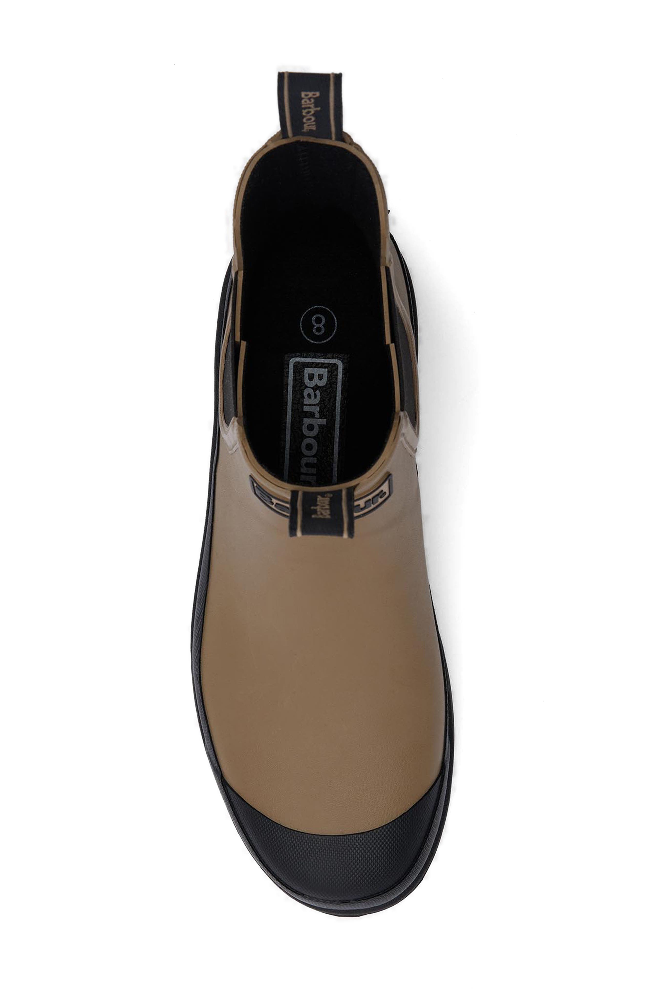 Nimbus Chelsea Rain Boot, Alternate, color, MILITRY BROWN/ BLACK