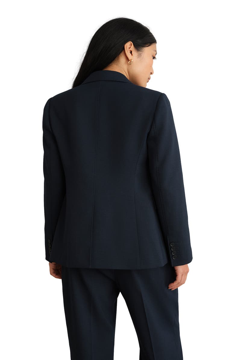 HOBBS LONDON Lauren Blazer, Alternate, color, Dark Slate Blue
