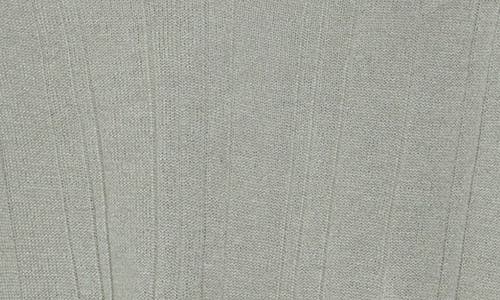 ADRIANNA PAPELL ADRIANNA PAPELL V-NECK VERTICAL RIB SWEATER