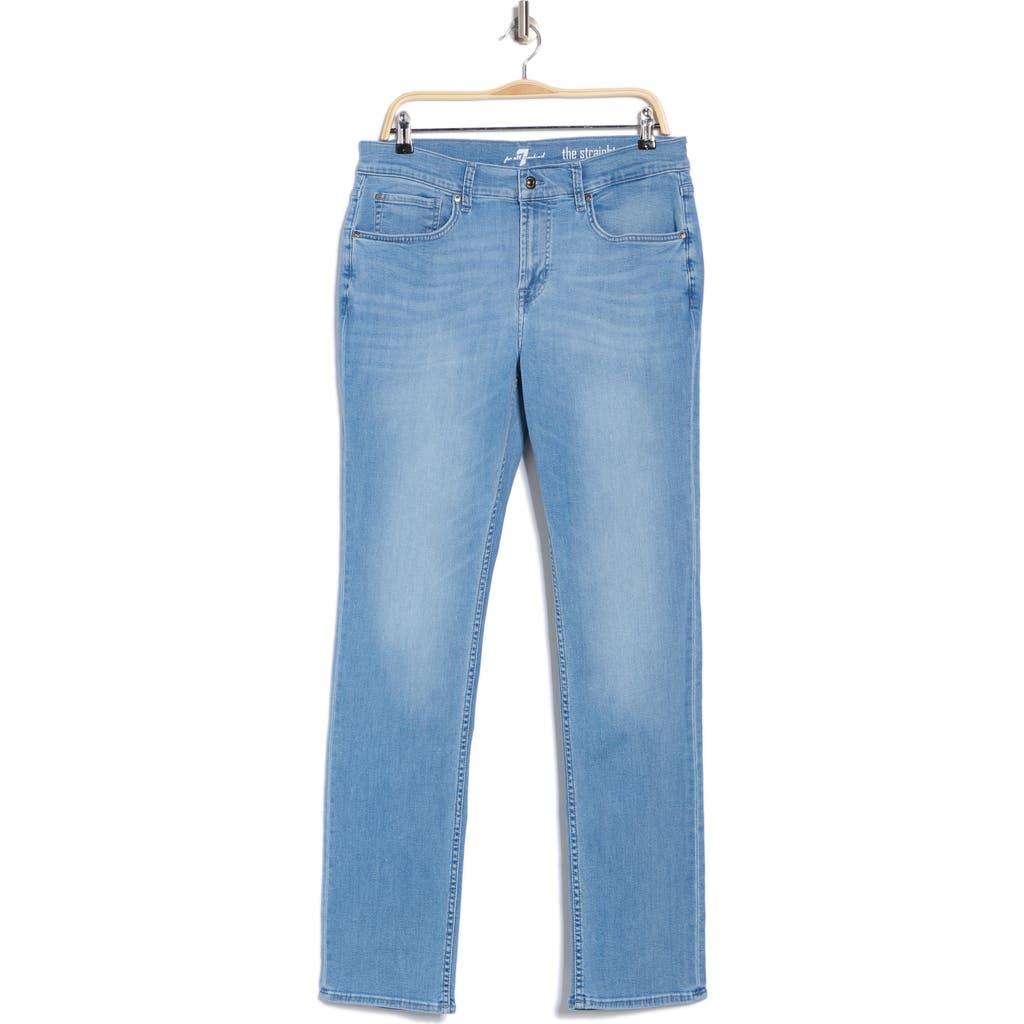 Seven Squiggle Stretch Straight Leg Jeans In Sfax