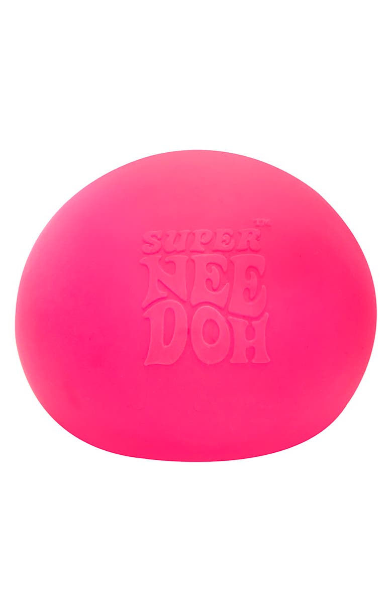 Schylling Super NeeDoh The Groovy Glob! Squishy, Squeezy, Stretchy Stress Ball - Colors Vary, Alternate, color, 