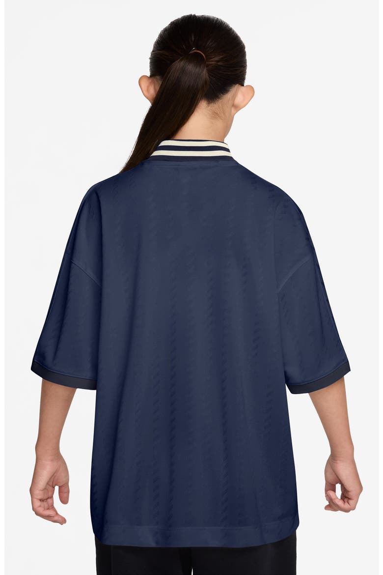 Kids' Short Sleeve Jersey Top, Alternate, color, 410 MIDNIGHT NAVY/OBSIDIAN/OBS