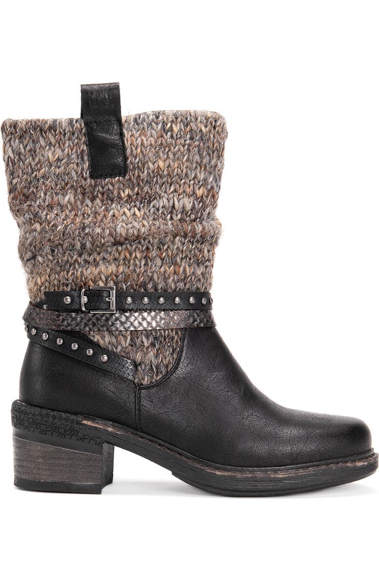 MUK LUKS Kim Block Heel Boot, Alternate, color,